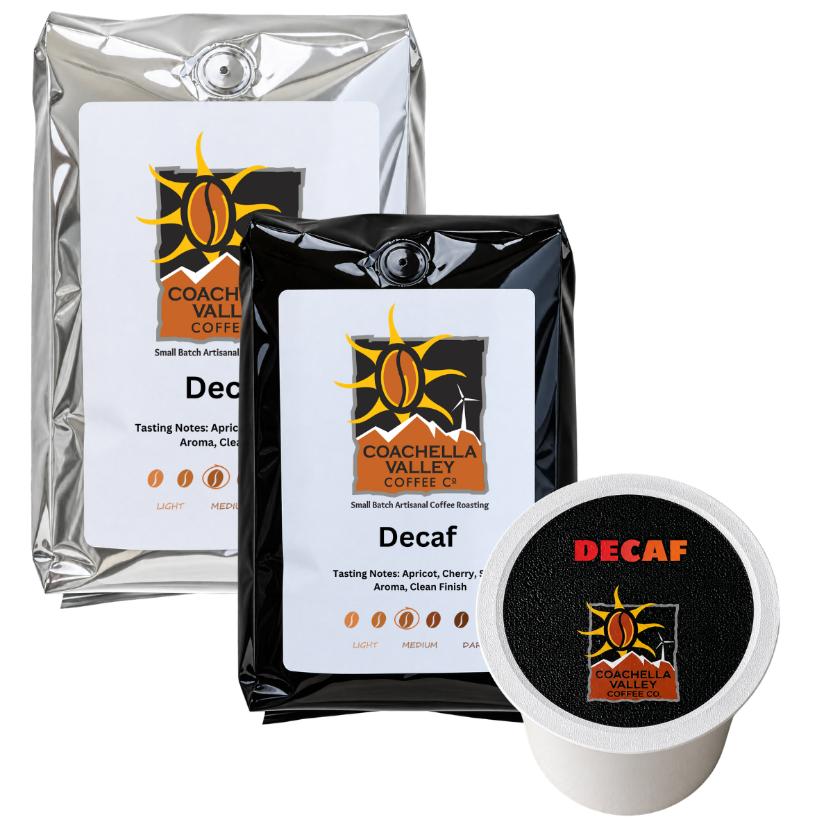 DECAF — SINGLE-SERVE COFFEE PODS