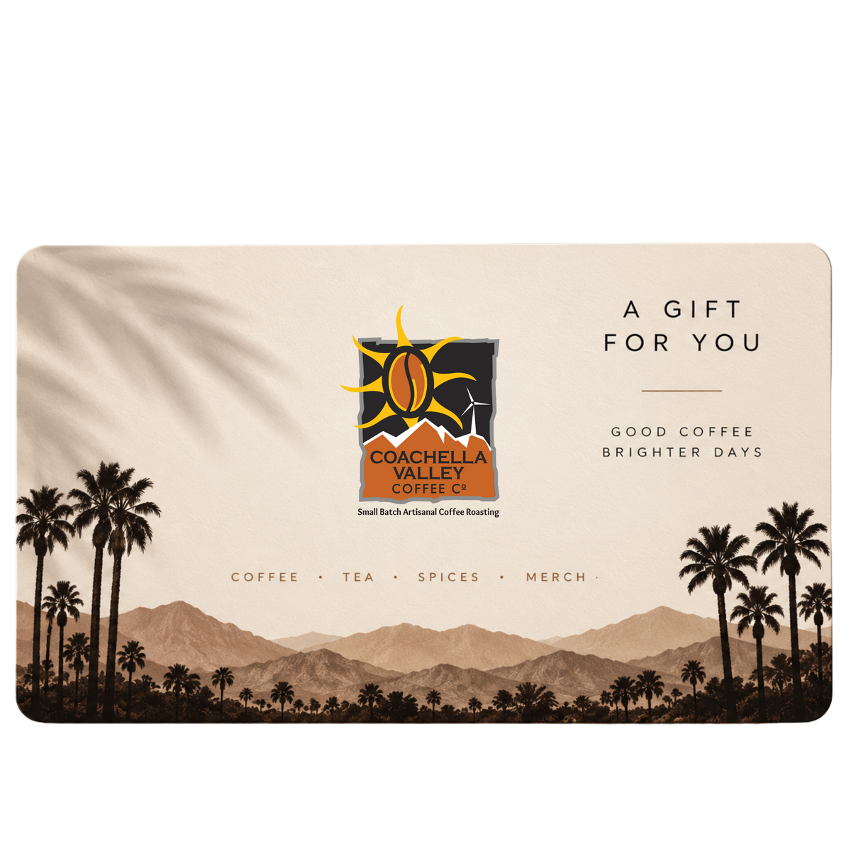 Coachella Valley Coffee eGift Card
